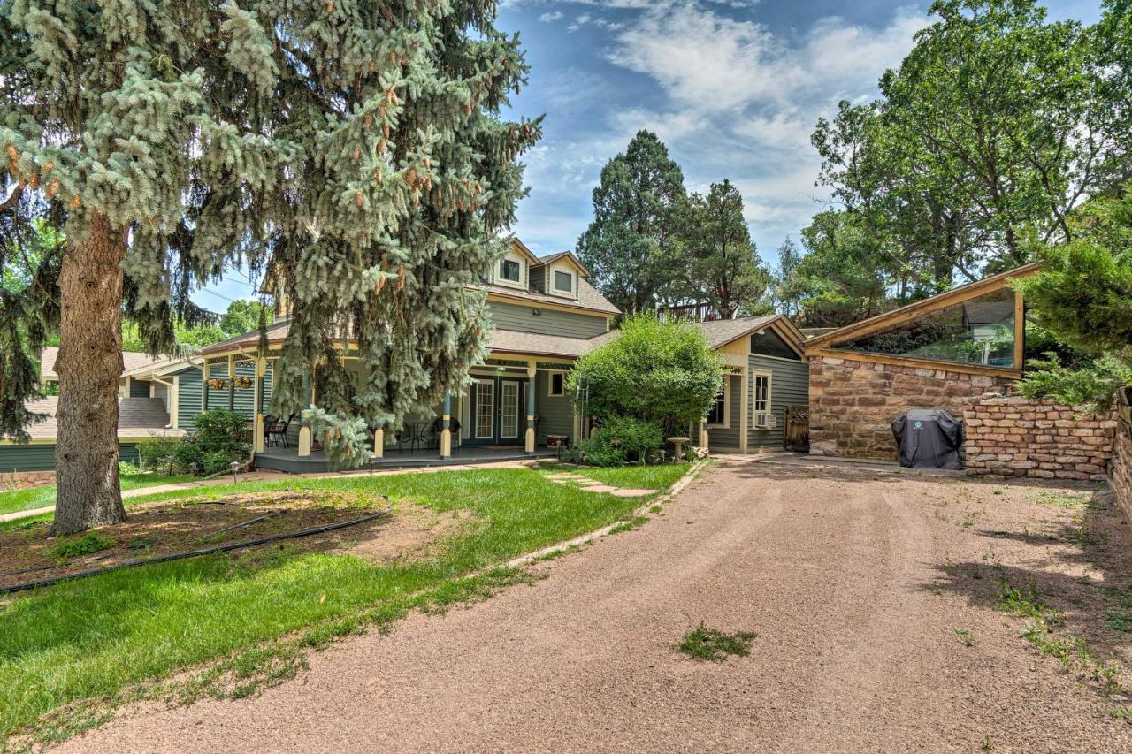 Historic Manitou Springs Victorian Walk Downtown! Villa Luaran gambar